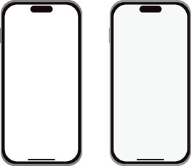 シルバーのスマートフォン