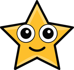 funny cartoon star