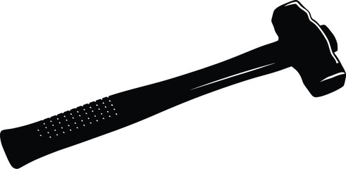 Blacksmith hammer silhouette