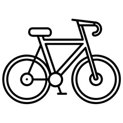 Minimal Bicycle Outdoor Icon
