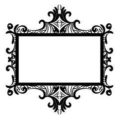 Luxury Frames Square black_2
