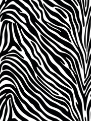 stock photo zebra animal skin seamless pattern, geometric texture print 