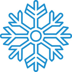 snowflake vector illustration