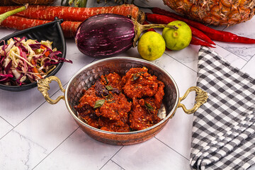 Indian cuisine - spicy Chicken 65