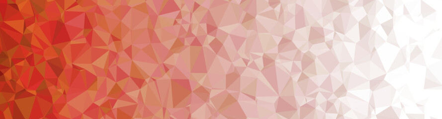 Fototapeta premium Abstract delaunay voronoi trianglify polygon gradient background illustration.