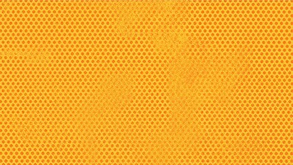 Backdrop with an orange halftone design