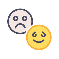 Fototapeta premium Emoji Faces Pack – Vector Reactions and Feelings