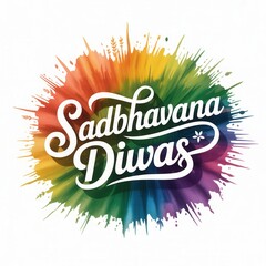 Sadbhavana Diwas Celebration, Rajiv Gandhi Birth Anniversary, Peace and Harmony in India, Indian National Harmony Concept