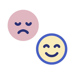 Fototapeta premium Emoji Faces Pack – Vector Reactions and Feelings