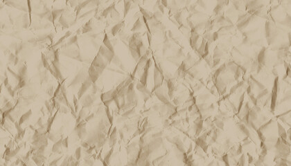 Crumpled Paper Texture. Old Paper Background, Wrinkled Paper Surface