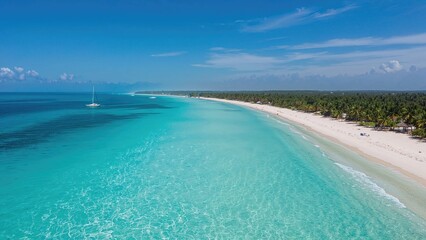 Overhead Shot Capturing Clear Turquoise
