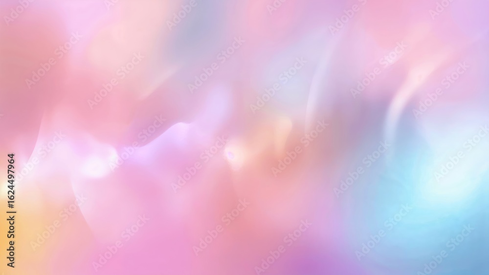 Poster backdrop with abstract motion blur effect