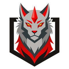 Heroic eagle head with golden feathers over a leather-textured crest and vintage banner lines