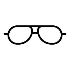 Trendy Sunglasses Vector Icon – Summer Accessory