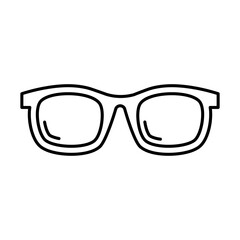 Trendy Sunglasses Vector Icon – Summer Accessory