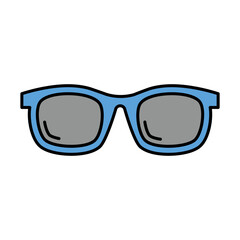 Trendy Sunglasses Vector Icon – Summer Accessory