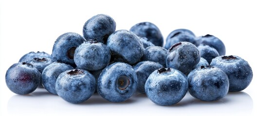 The pile of fresh blueberries ready for culinary delights and healthy snacking.