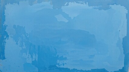 Fototapeta premium Wall texture showcasing blue paint