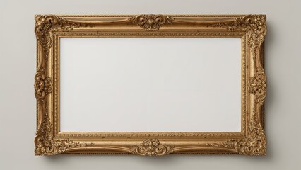 Classic vacant frame. Suitable for image montage