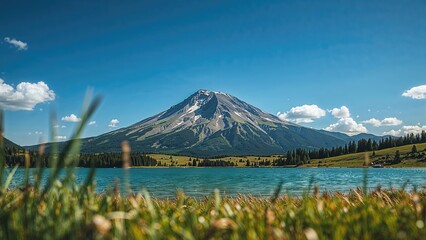 Scenic outlook from the tallest summit in the Balkan region