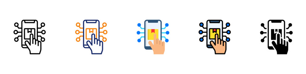 Digital Product Icon Multi Style 