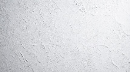 Smooth white wall with subtle texture imperfections, minimalistic and clean surface under even lighting.