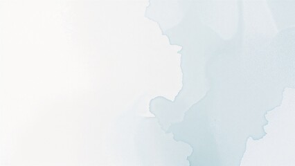 Obraz premium Light blue and white textured art backdrop with watercolor effect