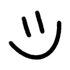 Hand-drawn Smiley Face: A simple yet expressive hand-drawn smiley face, exuding pure joy and radiating positive vibes. 