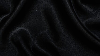 Fototapeta premium Dark cloth backdrop with sleek fabric surface