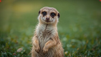 Fototapeta premium Charming small mammal in natural habitat