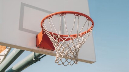 Ring and Net Assembly for Basketball