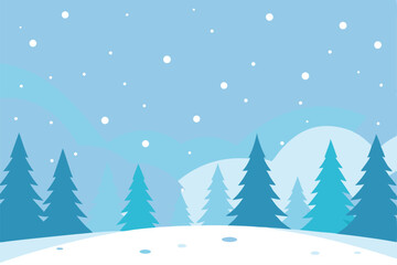 Obraz premium soft snowy christmas background featuring falling (1).eps