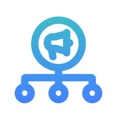 affiliate line gradient icon