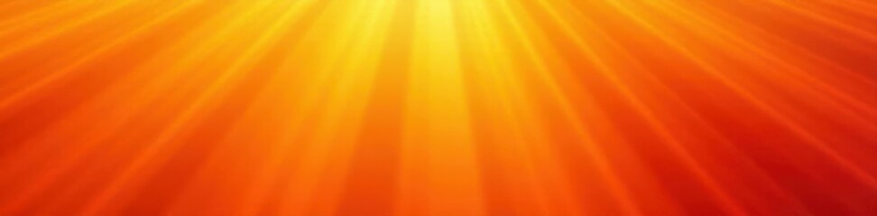 Abstract orange gradient, warm sun rays texture, color, illustration, graphic