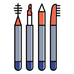 Beauty Tools Vector Icon for Skincare Essentials