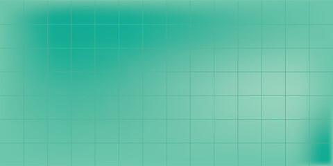 Bathroom wall grid square pattern blue green blurred. Bathroom or kitchen ceramic mosaic. Wall for design or decoration. Vector illustration