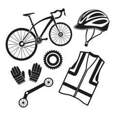 bicycle icon vector illustration
