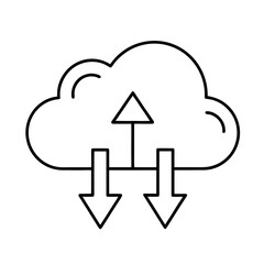 upload download icon