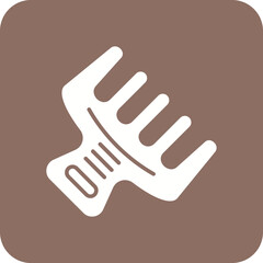 Obraz premium Hair clip Icon