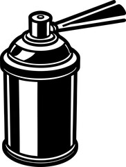 spray can isolated on white