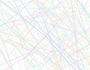Abstract lines of color
