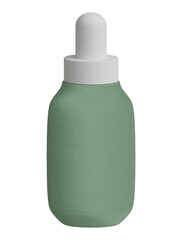 The cosmetic bottle product for mockup isolate on white