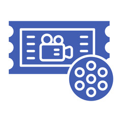 Movie ticket Icon