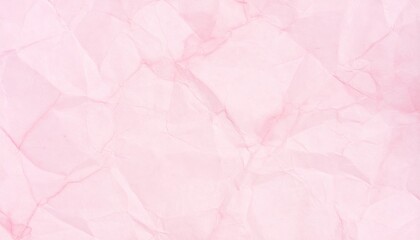 Soft Pink Crumpled Paper Texture Background