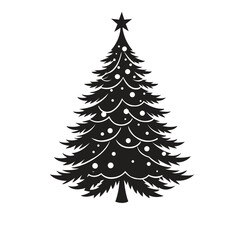 Christmas Tree Silhouette