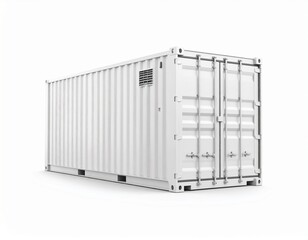 High-tech icon of a BESS container 