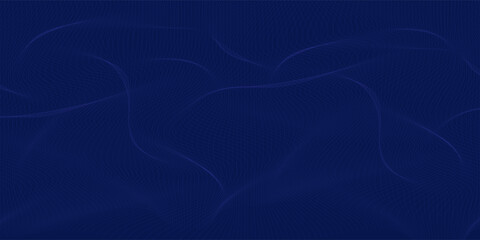 Premium background design with diagonal dark blue line pattern. Vector horizontal template for digital lux business banner, contemporary formal invitation, luxury voucher, prestigious gift certificate