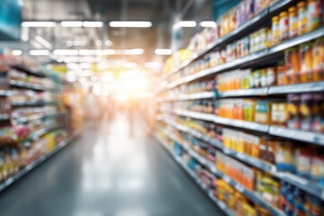 Blurred supermarket aisle (16)