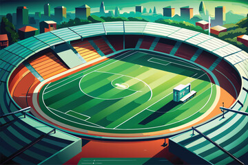 Game of green business darts target in a clock park wheel