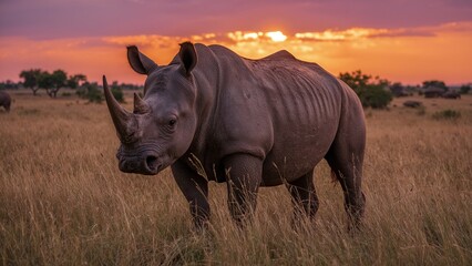Obraz premium Image about world rhino day